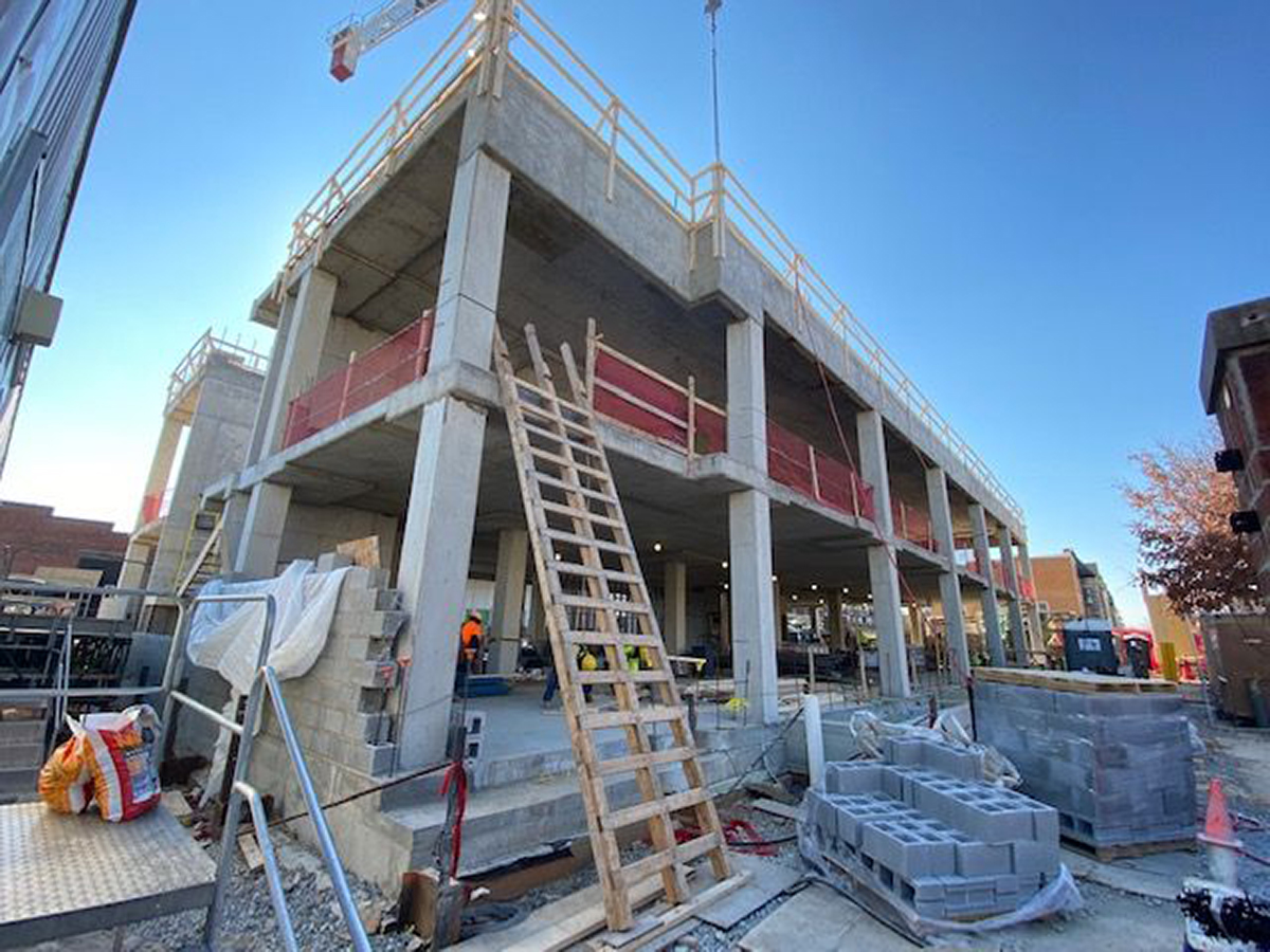 A building under-construction